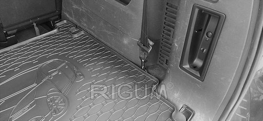 Rigum Πατάκι Πορτμπαγκάζ Τύπου Σκαφάκι για Peugeot 5008 Citroen C4 Grand Picasso Μαύρο