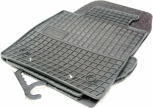 Frogum Set of Front and Rear Mats 4pcs for Ford Puma 2019 Black