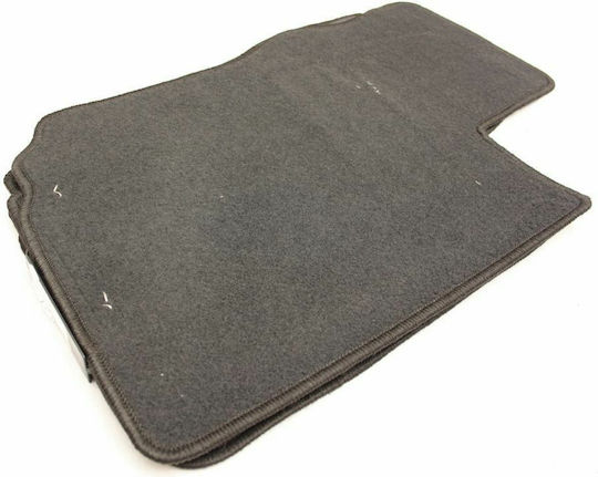 Petex Satz Vorder- und Hintermatten 4Stück aus Teppichboden für Opel Corsa 1993-2000 Schwarz