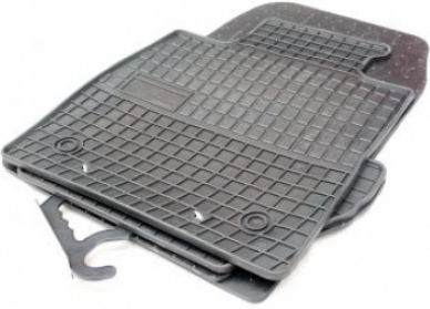 Frogum Set of Front and Rear Mats 4pcs for Ford Puma 2019 Black