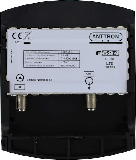 ANTTRON F694 LTE 5G Pass band 1-694MHz Filter Satellite 338-112