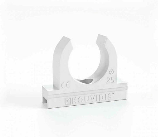 Kouvidis Medisol Electrical Conduit Bracket with Diameter 32mm made of Plastic Medium Type 4144032