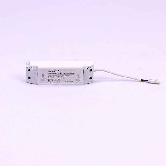 V-TAC LED-Netzteil IP20 Leistung 29W mit Ausgangsspannung 36V Panel