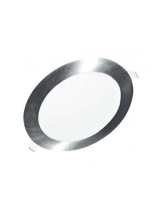 Aca Στρογγυλό Χωνευτό LED Panel 26W με Ψυχρό Λευκό Φως 6000K 30εκ.