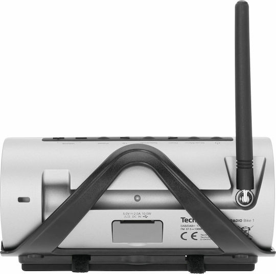 Technisat DigitRadio Bike 1 Φορητό Ραδιόφωνο Επαναφορτιζόμενο DAB+ με Bluetooth Μαύρο