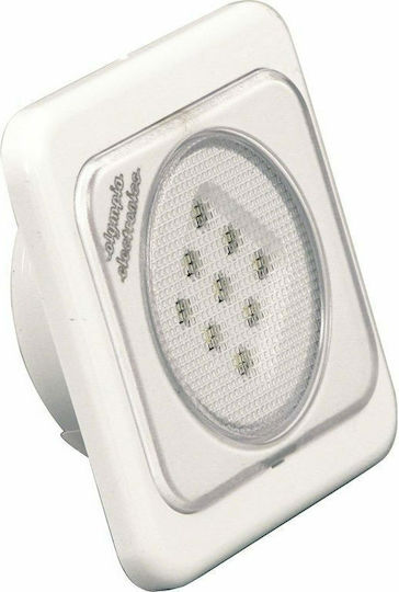 Olympia Electronics LED Leuchte Punkt für Schränke mit Batteriebetrieben GR-80/W 1Stück