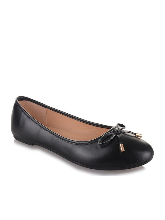 Damen Ballerinas Schwarz