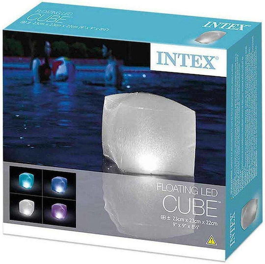 Intex Proiector Piscină Cu Lumină Colorată (RGB) Cube 28694