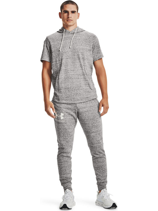 Rival Terry Sweatpants with Elastic Gray