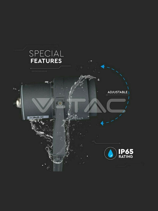 V-TAC Στεγανό Φωτιστικό Led Καρφωτό 7552