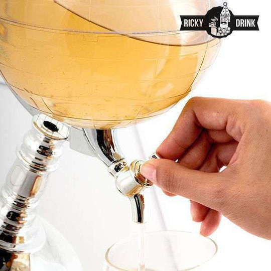 InnovaGoods Διανεμητής Μπύρας Globe Πλαστικός με Βρυσάκι 1.5lt