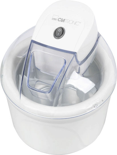Clatronic ICM 3764 Παγωτομηχανή 1.5lt Λευκή