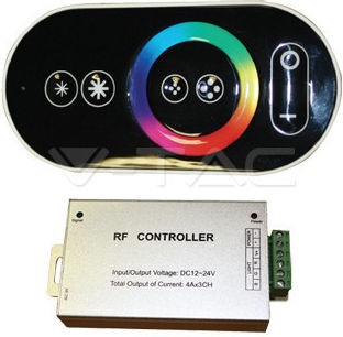 V-TAC VT-2405 Drahtlos RGB Controller Berührung RF (Request for) - Anfrage für mit Fernbedienung 3312