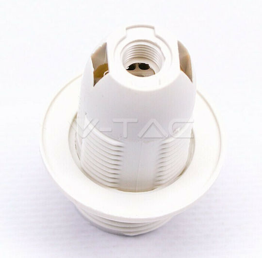 V-TAC Power Socket with Socket E14 in White color Set 1pcs 8751