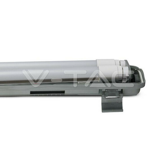 V-TAC Lighting Batten Outdoor with 2 LED Lamps T8 18W 126cm