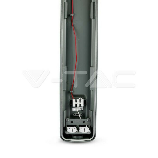 V-TAC Lighting Batten Outdoor with 2 LED Lamps T8 18W 126cm