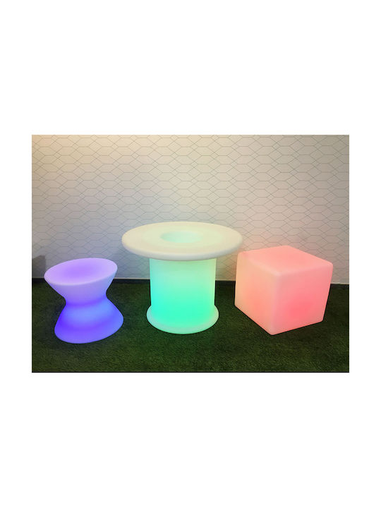 V-TAC Външна Стояща Лампа LED 3W RGB IP54 Бяла