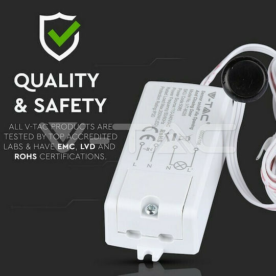 V-TAC VT-8026 PET Wired Infrared Motion Sensor