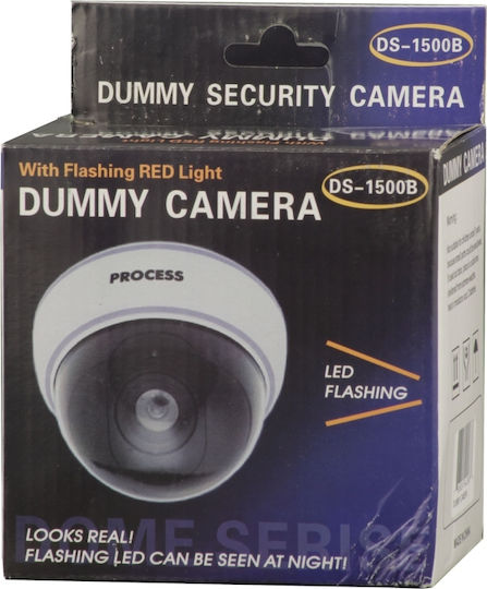 DS-1500B Dummy Surveillance Dome Camera White
