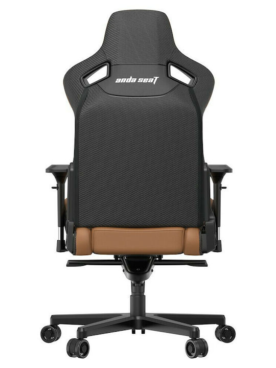 Anda Seat AD12XL Kaiser II Καρέκλα Gaming Δερματίνης με Ρυθμιζόμενα Μπράτσα Brown