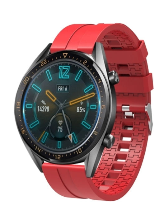 Hurtel Λουράκι Σιλικόνης Κόκκινο (Huawei Watch 3 / Huawei Watch GT 2 Pro)