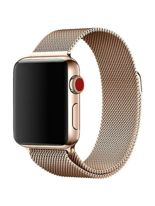 Tech-Protect Milanese Strap Stainless Steel Gold (Apple Watch 42/44/45mm)