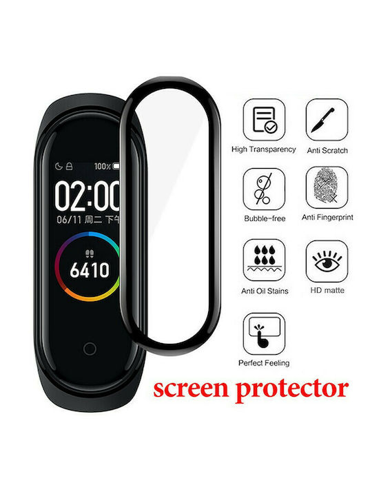 Full Curved Full Face Tempered Glass για το Mi Band 3/Mi Smart Band 4 1τμχ 103512018A