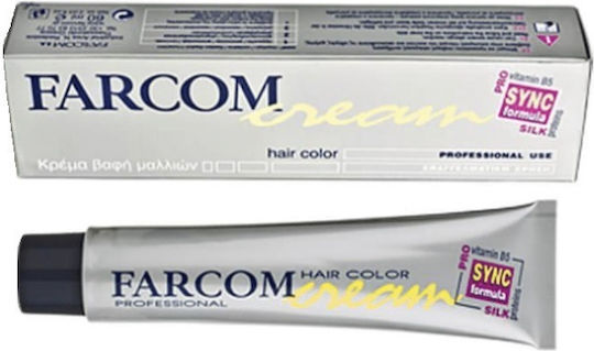 Farcom Hair Color Cream Βαφή Μαλλιών 187 Ξανθό Ανοιχτό της Άμμου 60ml