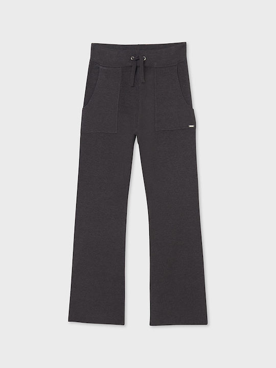 Mayoral Kids Fabric Trousers Gray