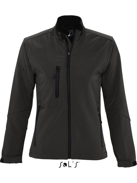 Roxy Softshell Γυναικείο Μπουφάν Μαύρο