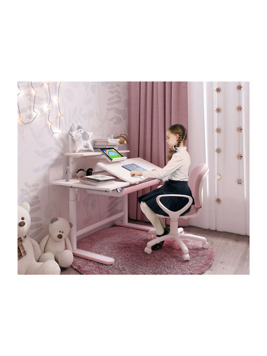 Action Kid Plus Kinderschreibtisch Rosa 60x59x112cm