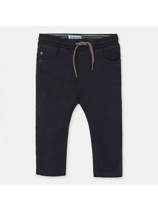 Mayoral Boys Fabric Trouser Navy Blue