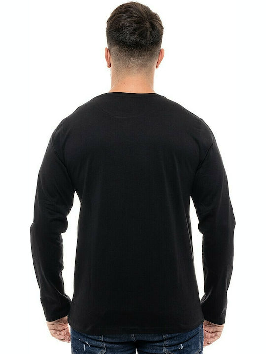 Splendid Men's Long Sleeve Blouse Black