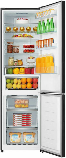 Hisense Fridge-Freezer 336lt Total NoFrost H200.4xW59.5xD59cm Black RB440N4GBE