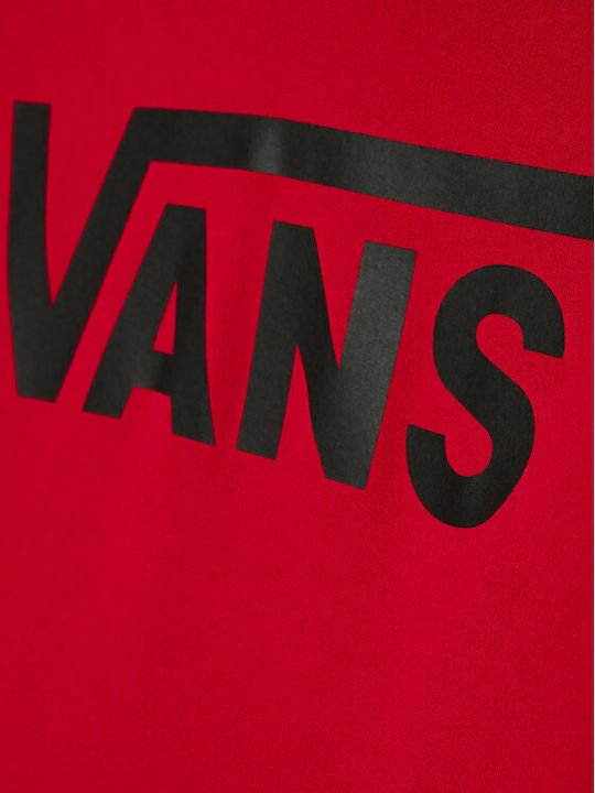Kids Sweatshirt with Hood and Pockets Red Classic V II Hoodie Boys