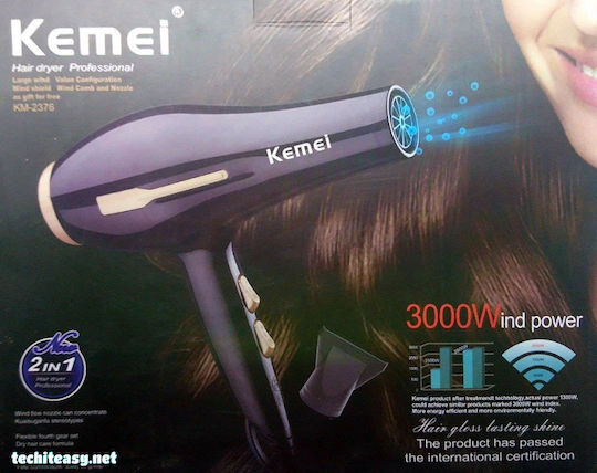 Kemei Сешоар 3000W