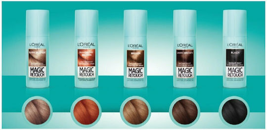 L'Oreal Paris Magic Retouch Полуперманентна Боя за Коса Спрей Студен Кафяв 75мл