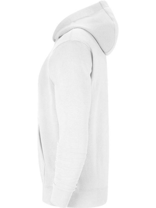 Fleece Kids Sweatshirt with Hood and Pockets White Park 20