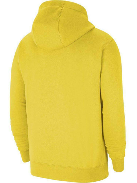 Fleece Kids Sweatshirt with Hood and Pockets Yellow Park 20
