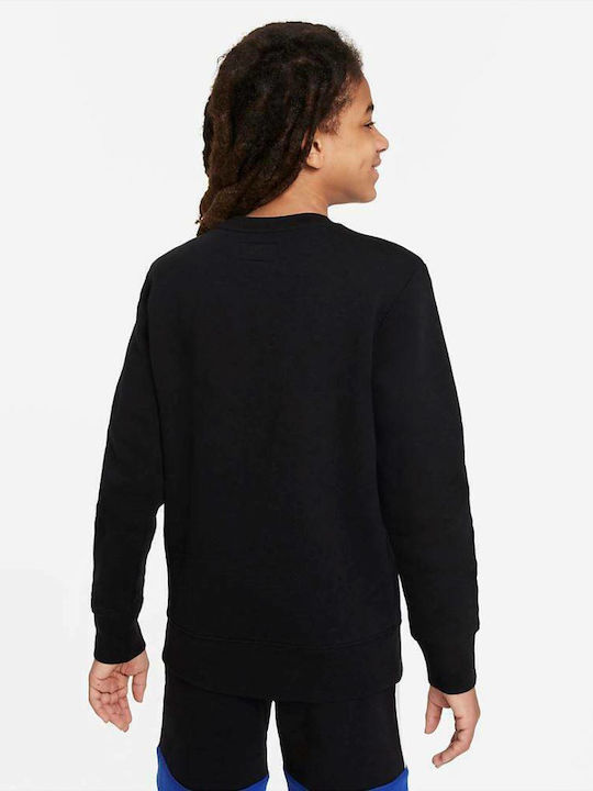 Kinder-Sweatshirt mit Taschen Schwarz Jumpman