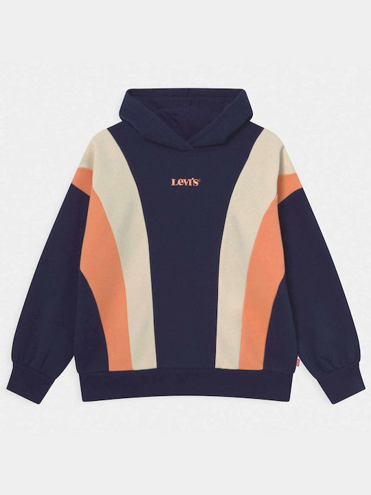 Levi's Kids Sweatshirt with Hood Blue