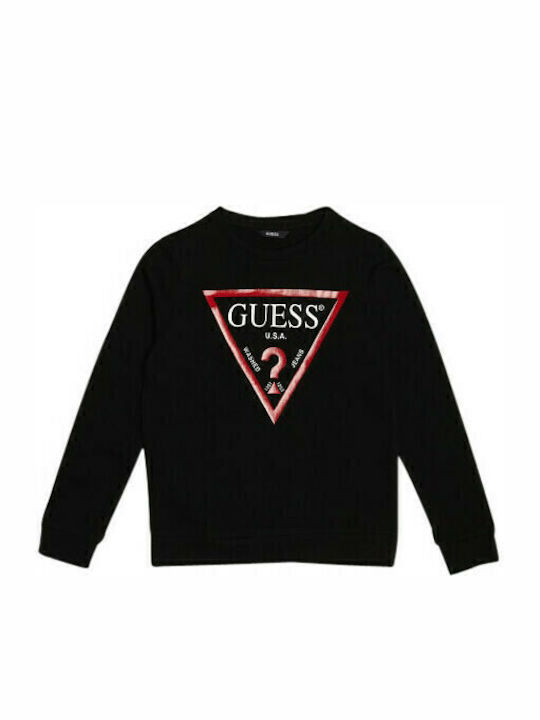 Fleece Kinder-Sweatshirt Schwarz Core