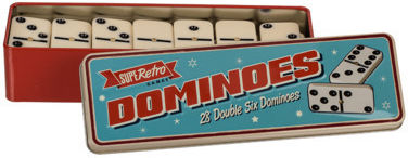 Brettspiel Domino Μεταλλικό Κουτί 8+ Jahre Out of the Blue
