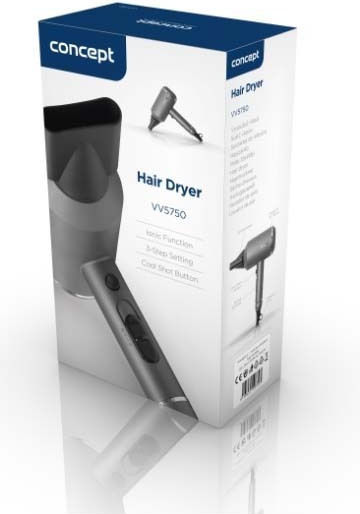 Concept Titan Care Ionic Πιστολάκι Μαλλιών 1600W