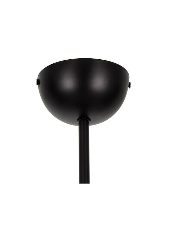 GloboStar Aspect Lustră Negru Rețea cu Dulie E27 44x15x60cm.