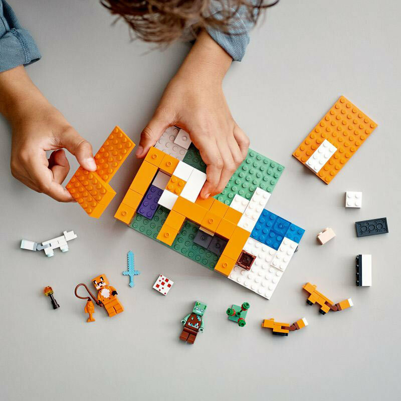 LEGO Minecraft The Fox Lodge Pentru 8+ Ani 193 Bucăți 21178