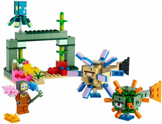 LEGO Minecraft The Guardian Battle για 8+ Ετών 255τμχ