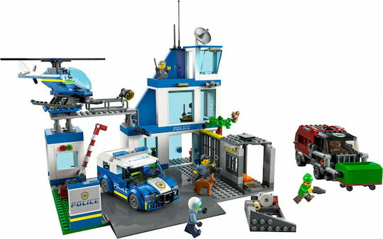LEGO Lego Stadt Polizeistation Für Über 6-Jährige 668Stücke
