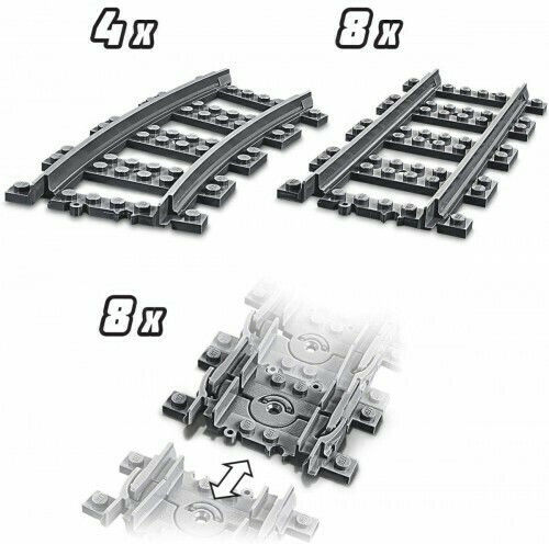 LEGO City Train Tracks for 5 - 12 Years