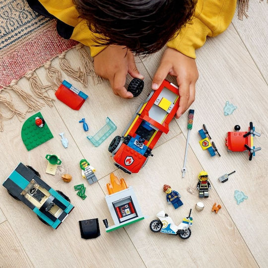 LEGO City Fire Rescue Police Chase за 5+ години